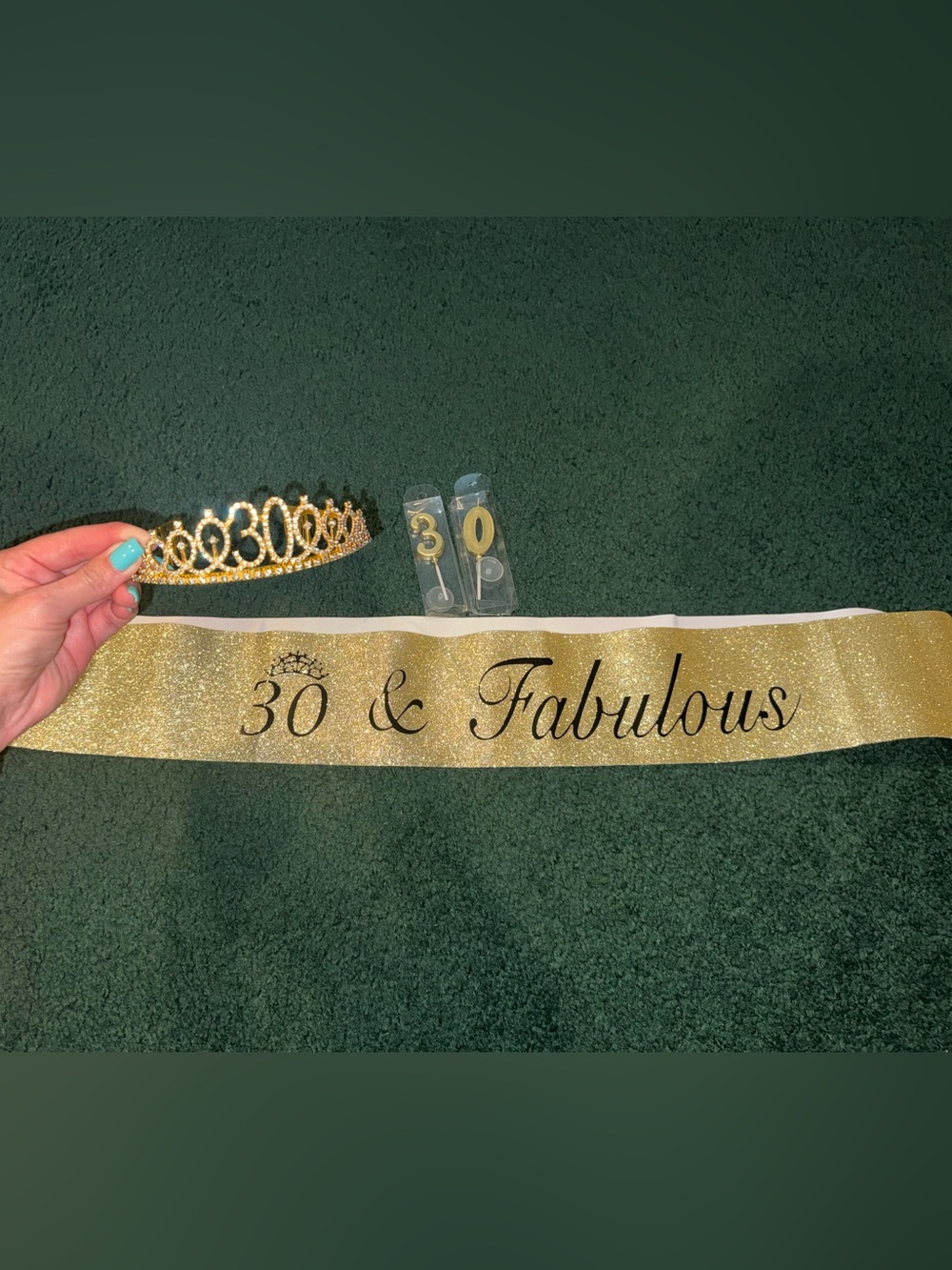 30th Birthday Sash